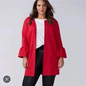 Lane Bryant long jacket